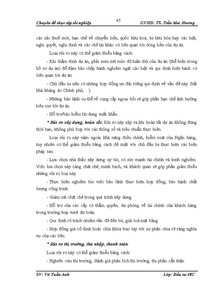 image for page Thực trạng và giải pháp nâng cao chất lượng thẩm định khía cạnh tài chính dự án đầu tư vay vốn tại ngân hàng Ngoại Thương – chi nhánh Thăng Long