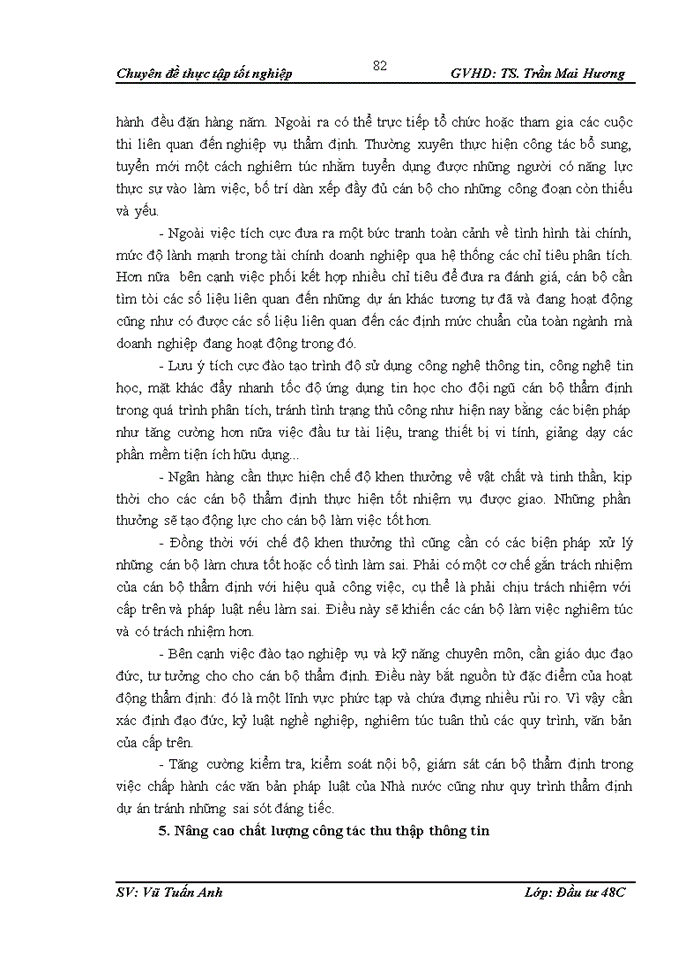 image for page Thực trạng và giải pháp nâng cao chất lượng thẩm định khía cạnh tài chính dự án đầu tư vay vốn tại ngân hàng Ngoại Thương – chi nhánh Thăng Long