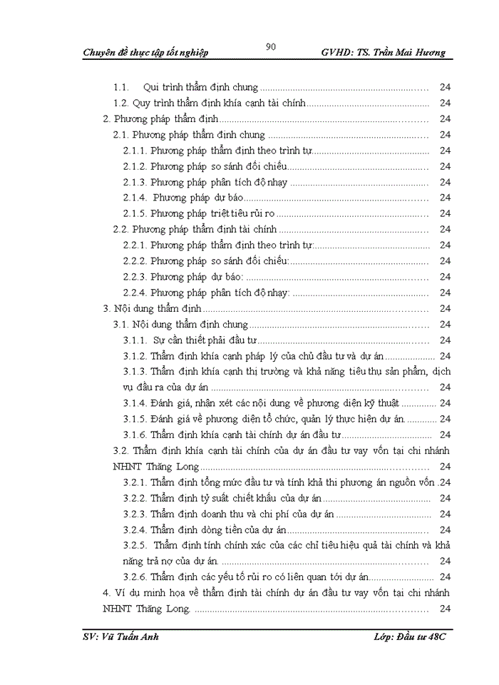 image for page Thực trạng và giải pháp nâng cao chất lượng thẩm định khía cạnh tài chính dự án đầu tư vay vốn tại ngân hàng Ngoại Thương – chi nhánh Thăng Long