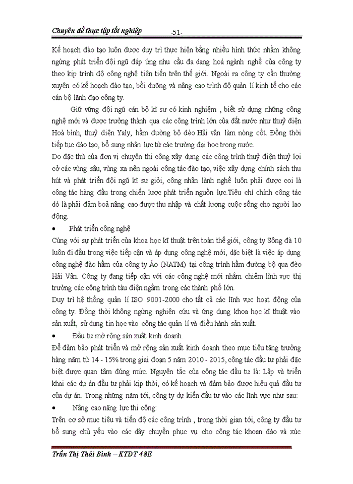 image for page Một số giải pháp góp phần nâng cao hiệu quả sử dụng vốn đầu tư tại Công ty Cổ phần Sông Đà 10