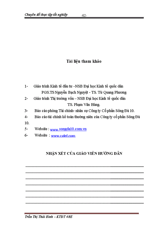 image for page Một số giải pháp góp phần nâng cao hiệu quả sử dụng vốn đầu tư tại Công ty Cổ phần Sông Đà 10