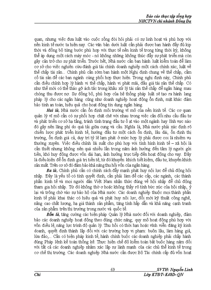 image for page Huy động và cho vay vốn đầu tư phát triển tại Ngân hàng Công thương Việt Nam chi nhánh Đống Đa – Thực trạng và giải pháp