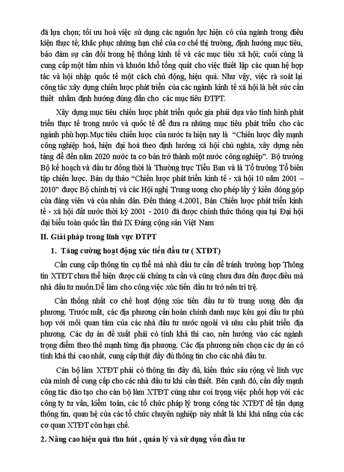 image for page Trình bày nội dung, sự quán triệt các đặc điểm của đầu tư phát triển trong quản lý hoạt động đầu tư