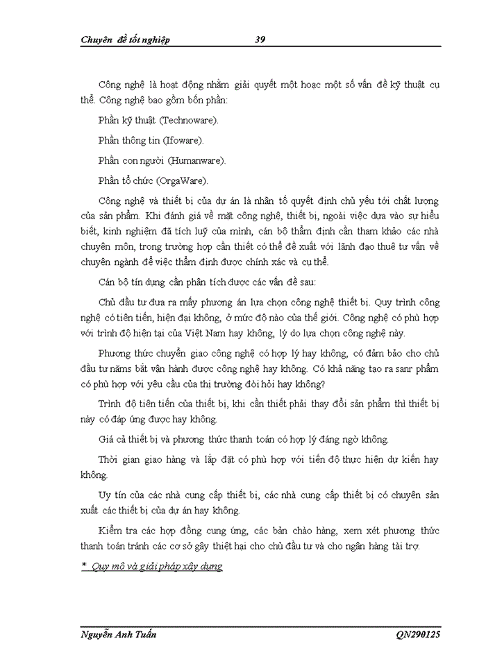 image for page Công tác thẩm định cho vay theo dự án đầu tư tại ngân hàng công thương chi nhánh khu công nghiệp Bắc Hà Nội