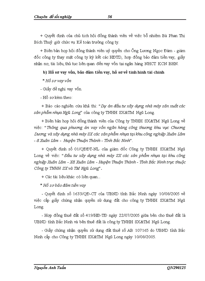 image for page Công tác thẩm định cho vay theo dự án đầu tư tại ngân hàng công thương chi nhánh khu công nghiệp Bắc Hà Nội
