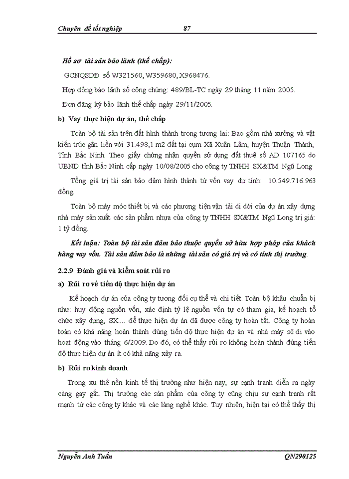 image for page Công tác thẩm định cho vay theo dự án đầu tư tại ngân hàng công thương chi nhánh khu công nghiệp Bắc Hà Nội