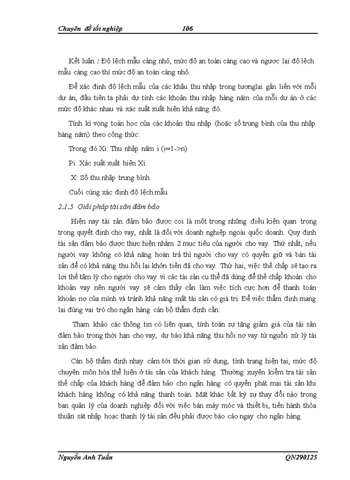 image for page Công tác thẩm định cho vay theo dự án đầu tư tại ngân hàng công thương chi nhánh khu công nghiệp Bắc Hà Nội