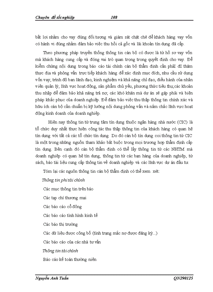 image for page Công tác thẩm định cho vay theo dự án đầu tư tại ngân hàng công thương chi nhánh khu công nghiệp Bắc Hà Nội