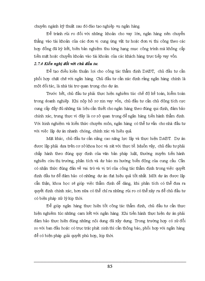 image for page Công tác thẩm định dự án đầu tư xây lắp tại ngân hàng nông nghiệp và phát triển nông thôn – chi nhánh Hà Nội