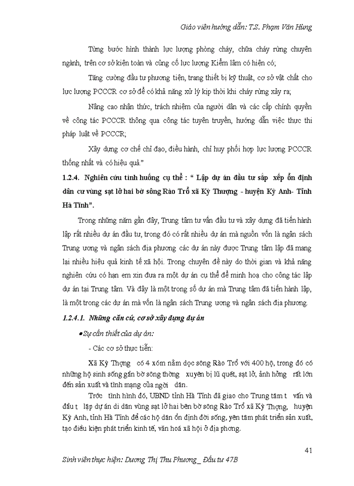 image for page Hoàn thiện công tác lập dự án tại Trung tâm tư vấn đầu tư và xây dựng