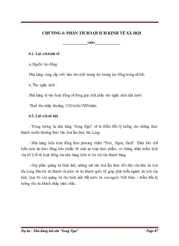 image for page Dự án đầu tư xây dựng nhà hàng Song Ngư