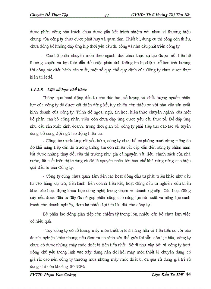 image for page Thực trạng hoạt động đầu tư phát triển của công ty Cổ phần Xây dựng và Thương mại Gia Lâm