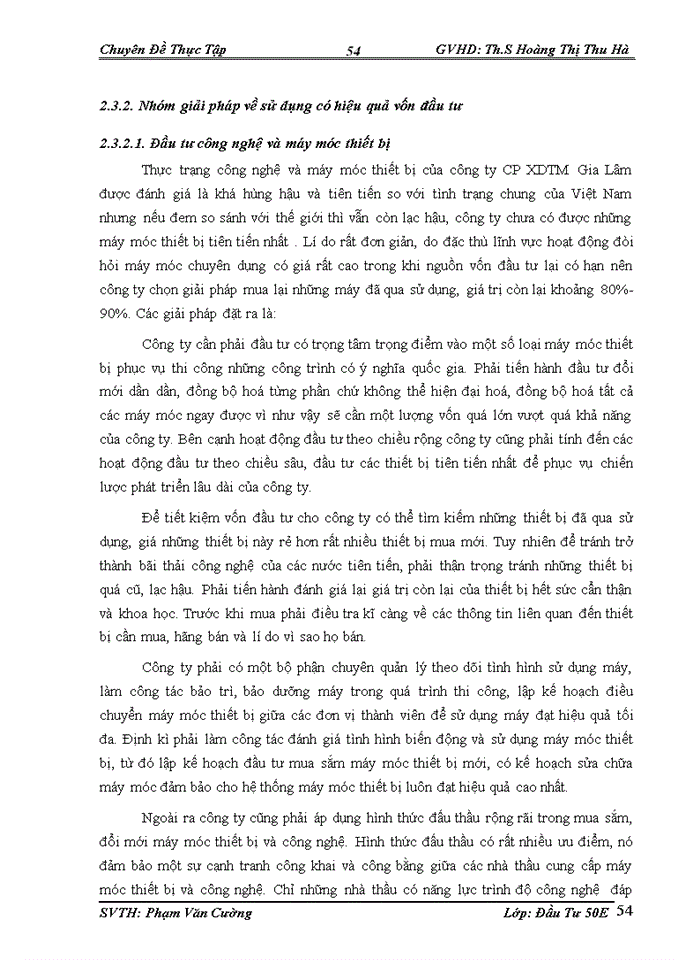 image for page Thực trạng hoạt động đầu tư phát triển của công ty Cổ phần Xây dựng và Thương mại Gia Lâm