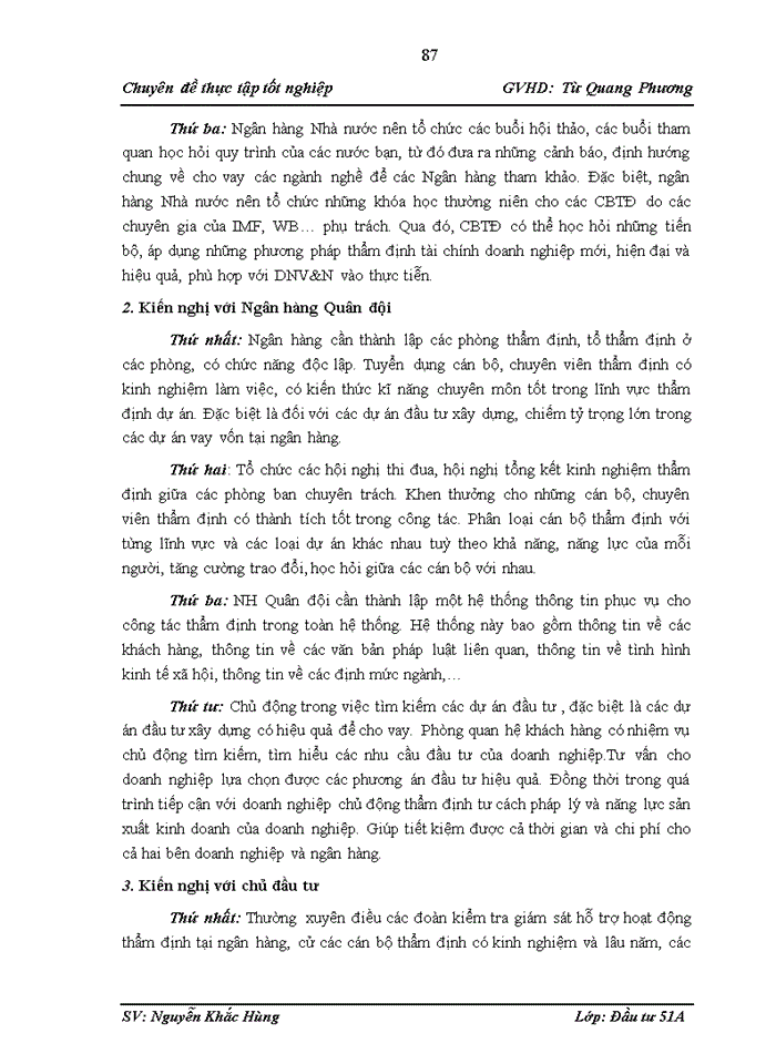 image for page Thực trạng hoạt động thẩm định các dự án đầu tư xây dựng văn phòng tại ngân hàng thương mại cổ phần QUÂN ĐỘI – CHI NHÁNH BA ĐÌNH