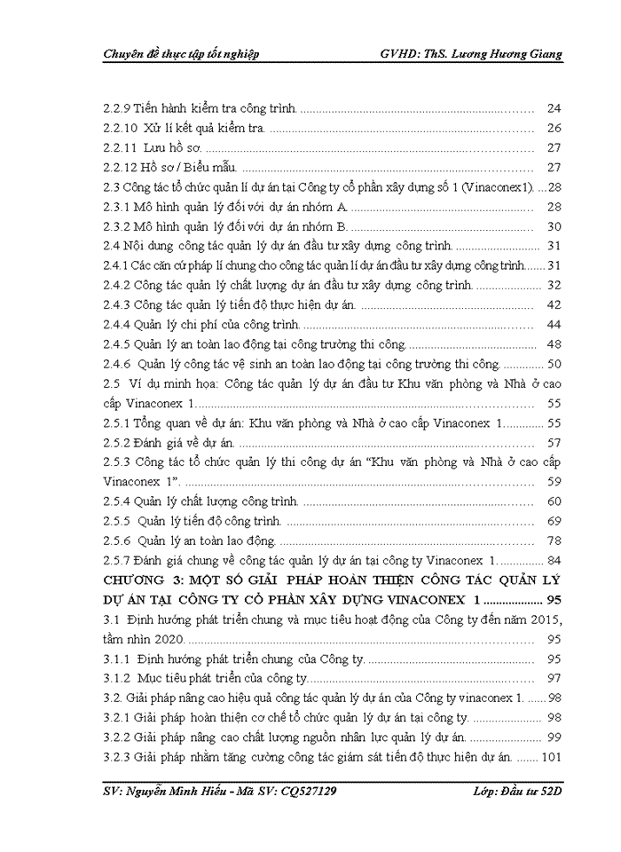 image for page Hoàn thiện công tác quản lý dự án đầu tư xây dựng công trình tại công ty cổ phần xây dựng Vinaconex 1