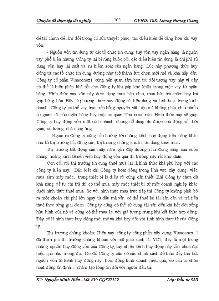 image for page Hoàn thiện công tác quản lý dự án đầu tư xây dựng công trình tại công ty cổ phần xây dựng Vinaconex 1