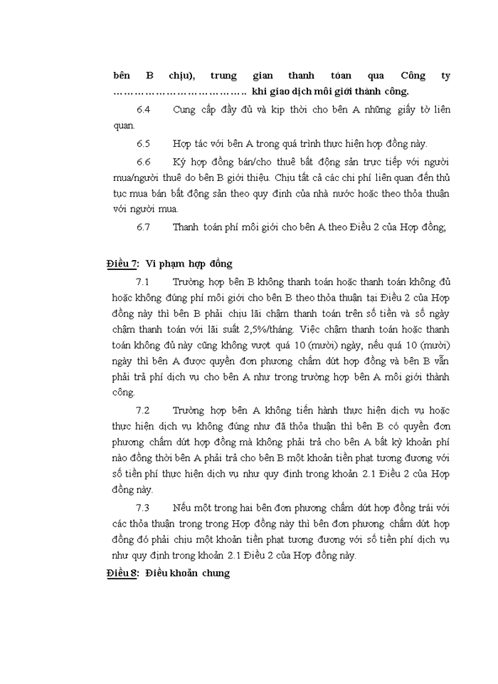 image for page Hoàn thiện hoạt động môi giới bất động sản tại sàn giao dịch bất động sản Đất Việt