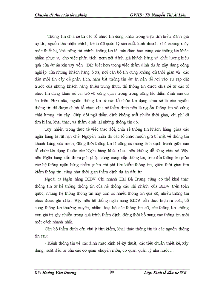 image for page Công tác thẩm định các dự án xây dựng công nghiệp tại Ngân hàng Đầu Tư và Phát Triển Việt Nam chi nhánh Hai Bà Trưng. Thực trạng và giải pháp