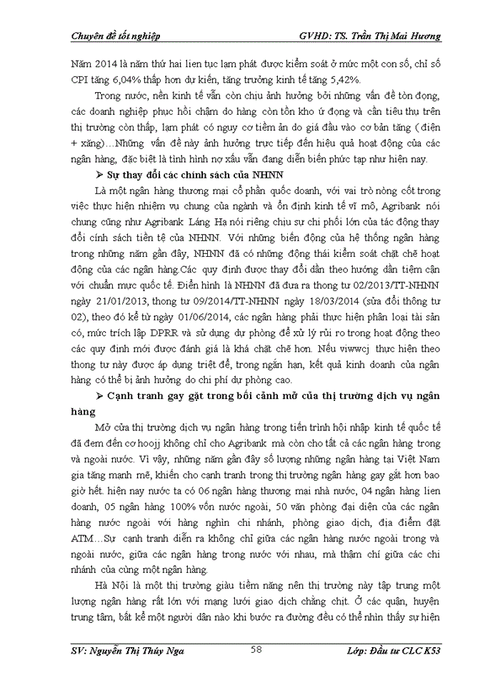 image for page Thực trạng hoạt động đầu tư nâng cao năng lực cạnh tranh tại ngân hàng nông nghiệp và phát triển nông thôn – chi nhánh láng hạ