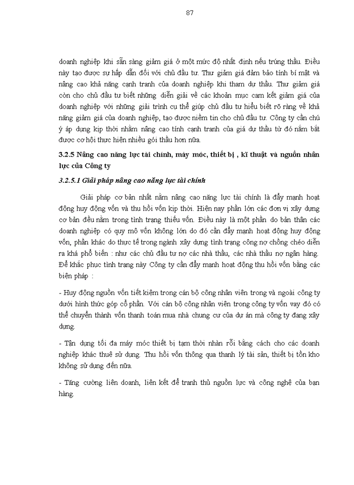 image for page Hoàn thiện công tác tham dự thầu trong xây dựng công trình giao thông tại công ty TNHH Thương mại & Xây dựng Trung Chính