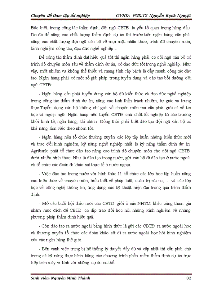 image for page Hoàn thiện công tác thẩm định dự án đầu tư vay vốn tại Ngân hàng Nông nghiệp và Phát triển Nông thôn chi nhánh Sầm Sơn – Thanh Hóa