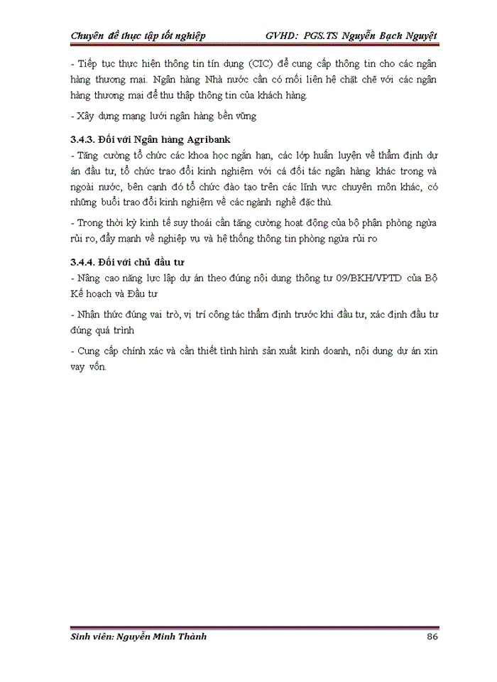 image for page Hoàn thiện công tác thẩm định dự án đầu tư vay vốn tại Ngân hàng Nông nghiệp và Phát triển Nông thôn chi nhánh Sầm Sơn – Thanh Hóa
