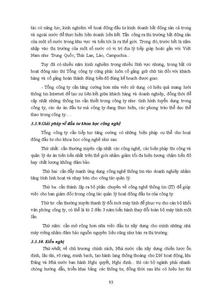 image for page Đầu tư phát triển tại Tổng công ty Cổ phần Đầu tư Xây dựng và Thương mại Việt Nam, thực trạng và giải pháp