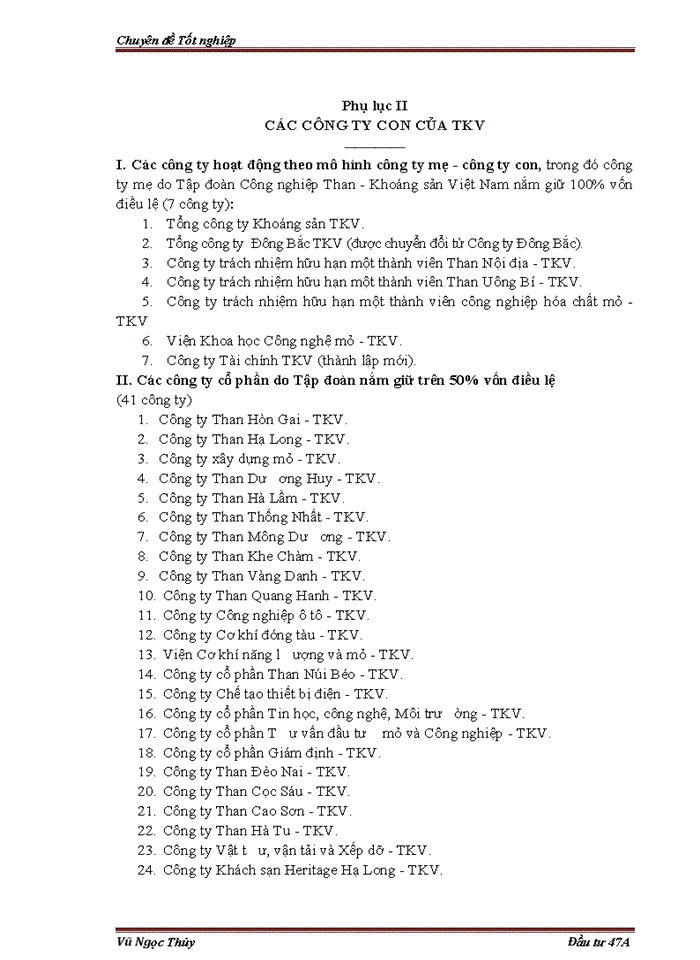 image for page Công tác tổ chức đấu thầu tại tập đoàn công nghiệp than khoáng sản VIỆT NAM. Thực trạng và giải pháp