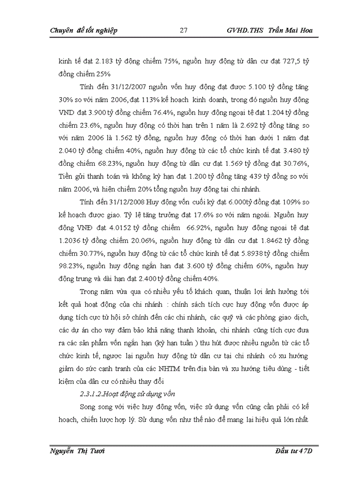 image for page Đánh giá và quản lý rủi ro đối với các dự án đầu tư tại Ngân Hàng Đầu Tư và Phát Triển Việt Nam chi nhánh Quang Trung