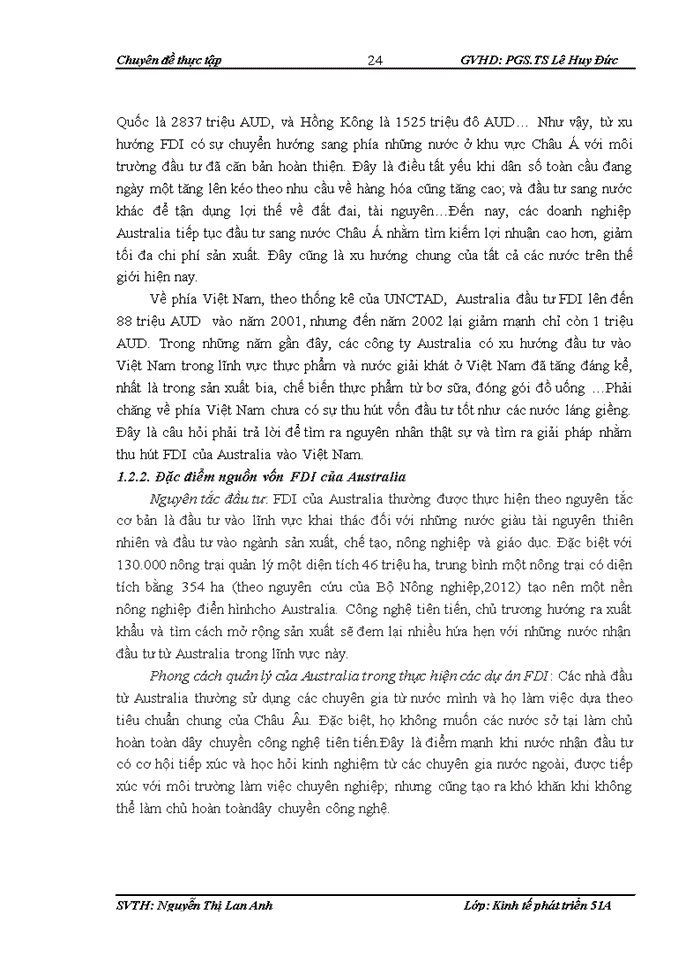 image for page Tăng cường thu hút đầu tư trực tiếp nước ngoài từ Australia vào Việt Nam trong điều kiện mới