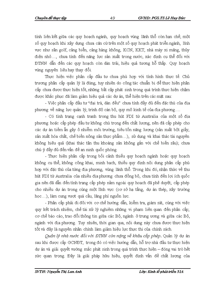 image for page Tăng cường thu hút đầu tư trực tiếp nước ngoài từ Australia vào Việt Nam trong điều kiện mới