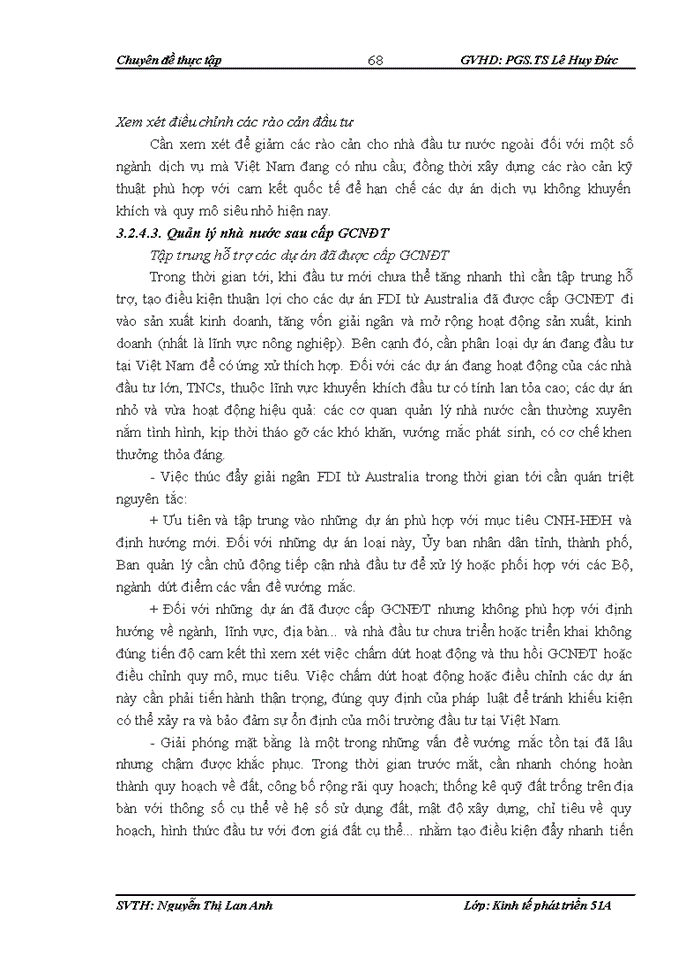 image for page Tăng cường thu hút đầu tư trực tiếp nước ngoài từ Australia vào Việt Nam trong điều kiện mới