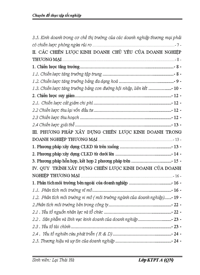 image for page Nghiên cứu các phương pháp xây dựng CLKD của các doanh nghiệp thương mại để lựa chọn ra mô hình phương pháp tối ưu nhất về xây dựng CLKD cho Công ty