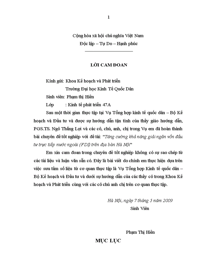 image for page Tăng cường khả năng giải ngân vốn đầu tư trực tiếp nước ngoài (FDI) trên địa bàn Hà Nội