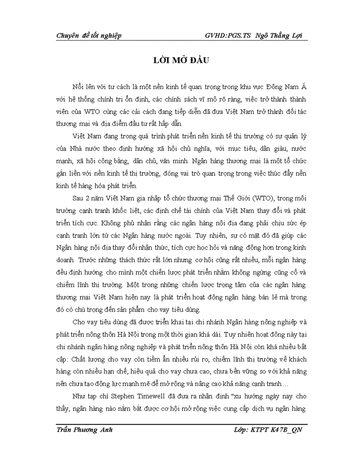 image for page GIải pháp mở rộng hình thức cho vay tiêu dùng tại chi nhánh ngân hàng nông nghiệp và phát triển nông thôn hà nội