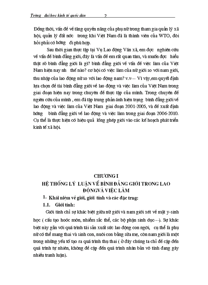 image for page Hệ thống lý  luận về bình đẳng giới trong lao động và việc làm