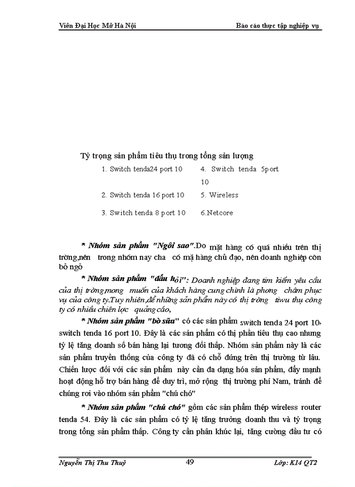 image for page Vận dụng mô hình chiến lược Portfolio (BCG) trong công tác hoạch định chiến lược tại công ty TNHH TM kỹ thuật Việt Trung