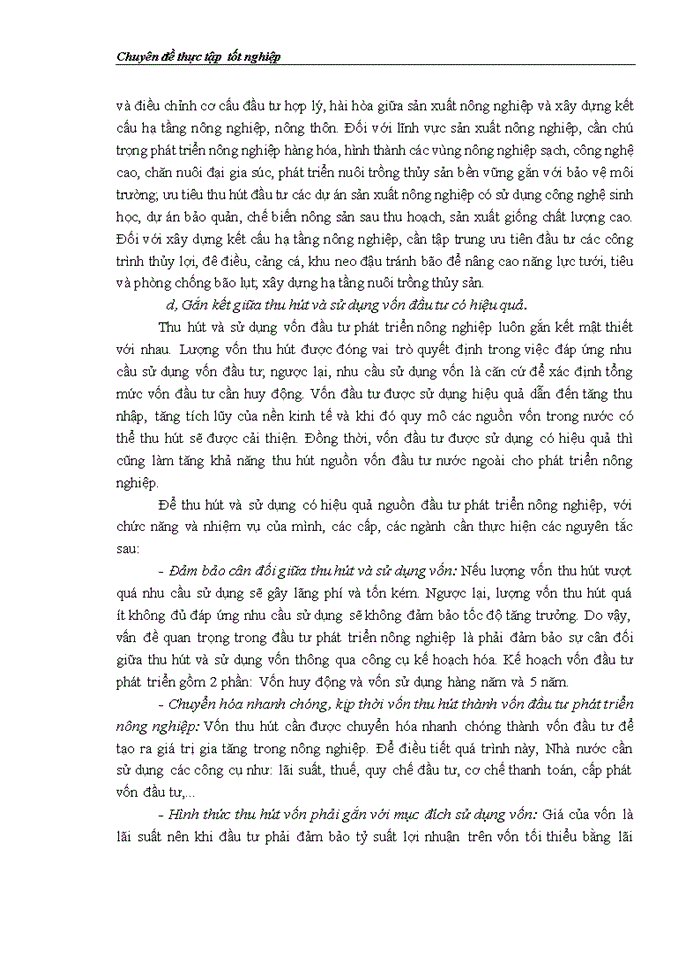 image for page Một số giải pháp nhằm thu hút vốn đầu tư phát triển nông nghiệp vùng Đồng bằng sông hồng