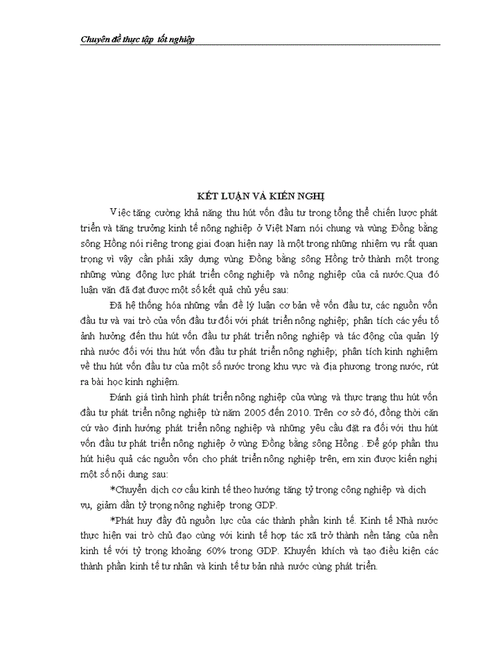 image for page Một số giải pháp nhằm thu hút vốn đầu tư phát triển nông nghiệp vùng Đồng bằng sông hồng
