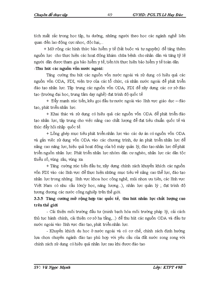 image for page Phát triển nguồn nhân lực, đáp ứng nhu cầu cơ cấu lại nền kinh tế Việt Nam giai đoạn 2011-2020