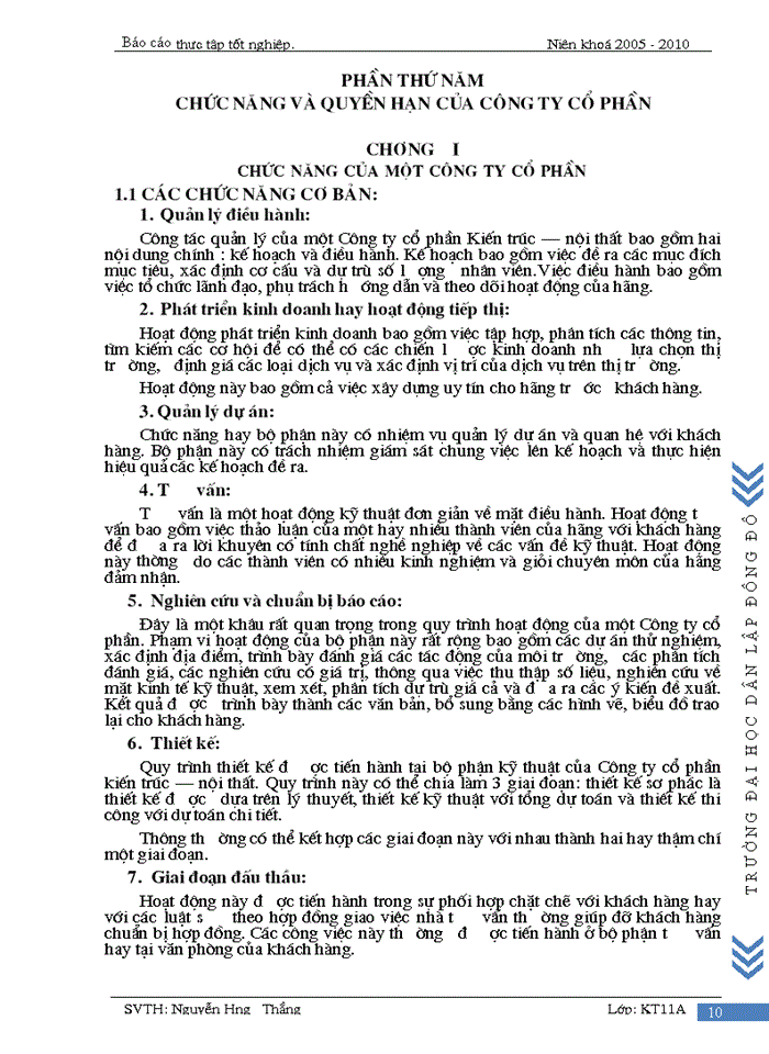 image for page Nghiên cứu cơ cấu tổ chức, chức năng và quyền hạn của công ty cổ phần kiến trúc đầu tư xây dựng và thương mại hoàng cường