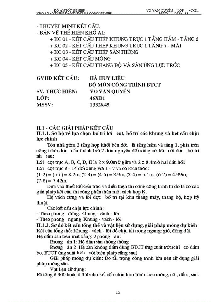 image for page Đồ án tốt nghiệp khoa xây dựng dân dụng và công nghiệp