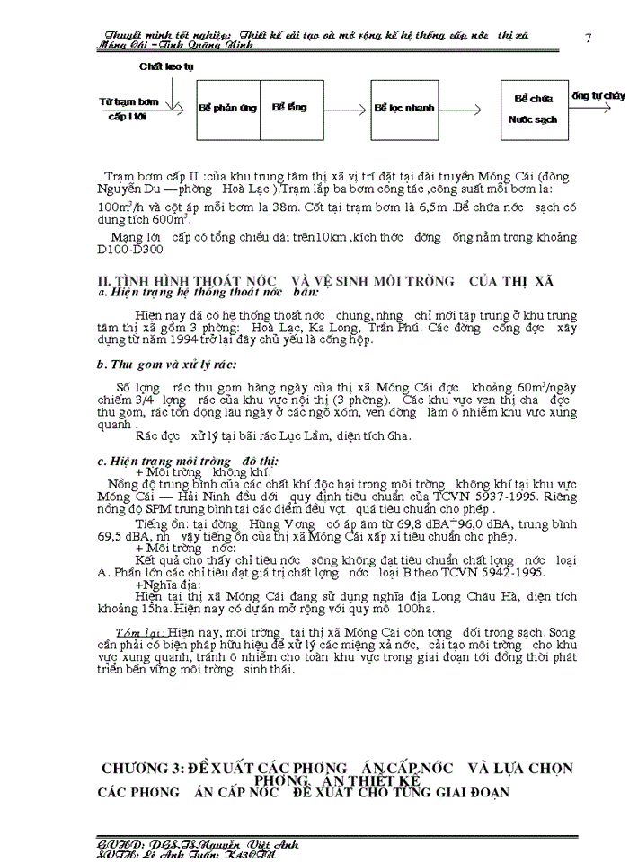 image for page Thiết kế cải tạo và mở rộng kế hệ thống cấp nước thị xã Móng Cái –Tỉnh Quãng Ninh