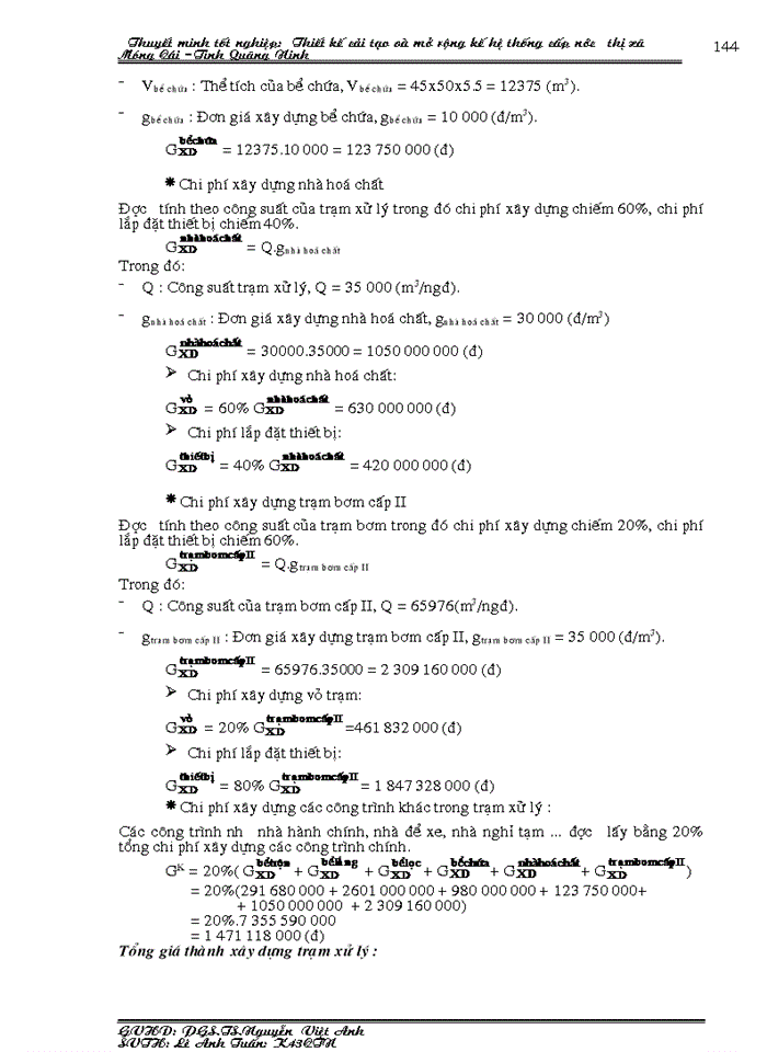 image for page Thiết kế cải tạo và mở rộng kế hệ thống cấp nước thị xã Móng Cái –Tỉnh Quãng Ninh