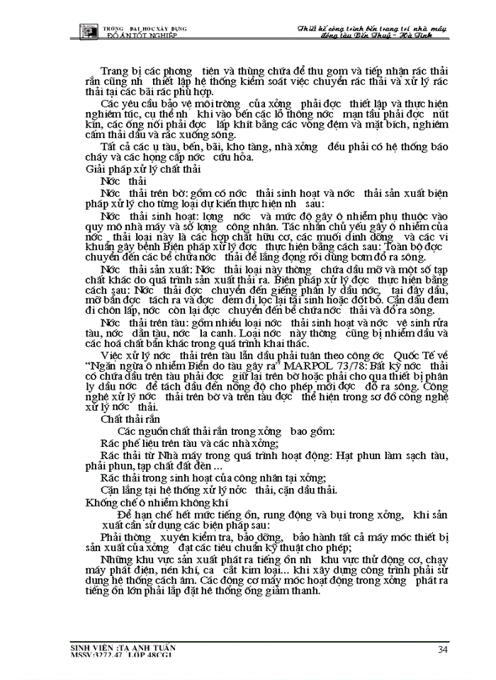 image for page Thiết kế công trình bến trang trí nhà máy đóng tàu Bến Thuỷ - Hà Tĩnh