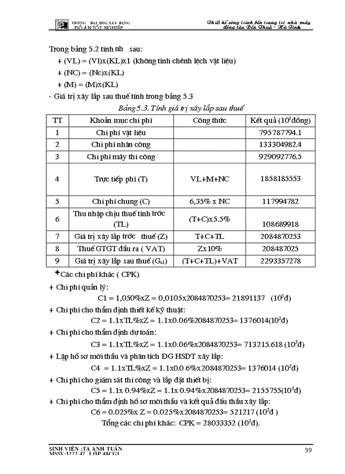 image for page Thiết kế công trình bến trang trí nhà máy đóng tàu Bến Thuỷ - Hà Tĩnh