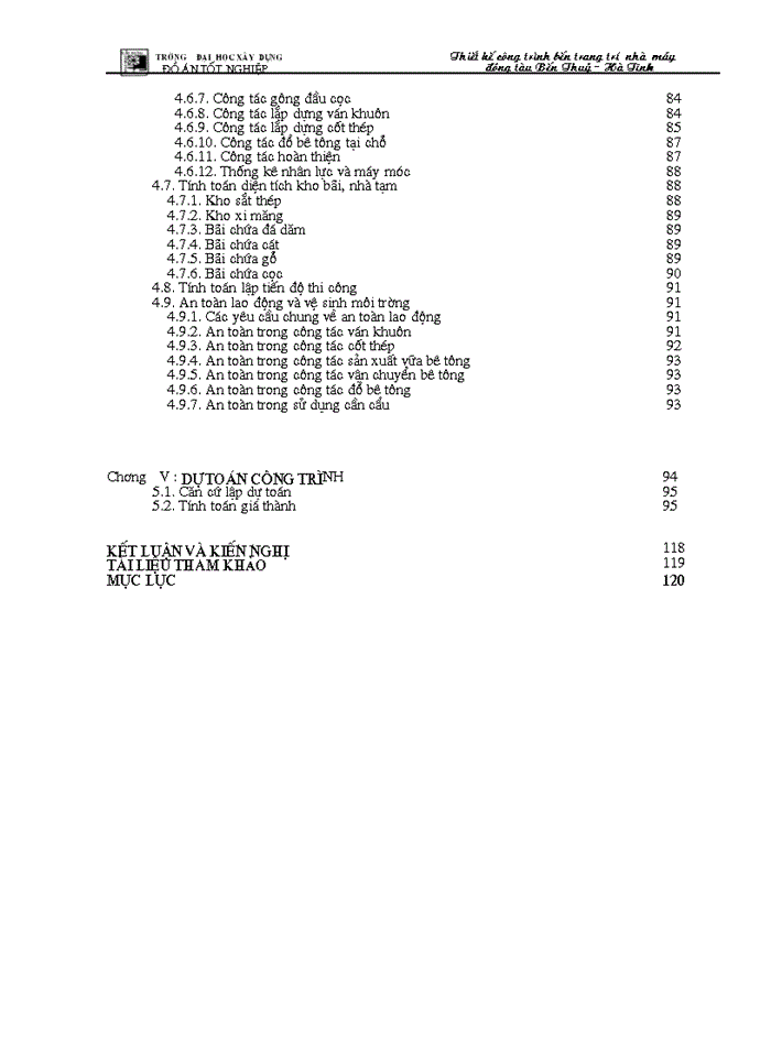 image for page Thiết kế công trình bến trang trí nhà máy đóng tàu Bến Thuỷ - Hà Tĩnh