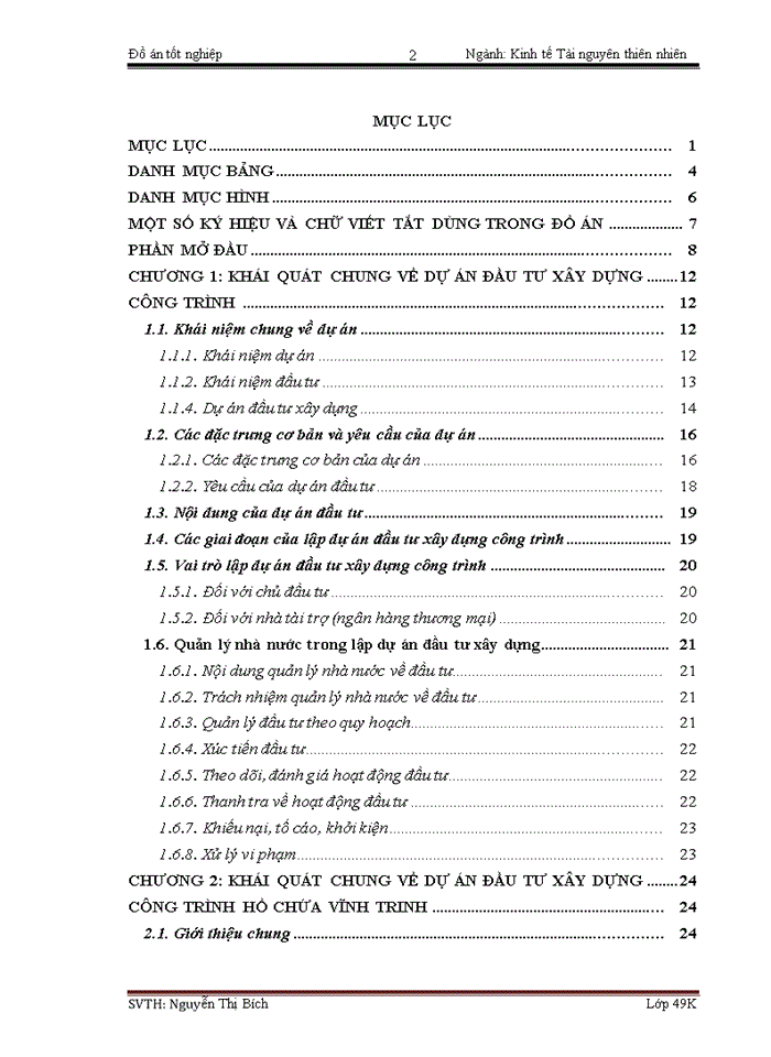 image for page Lập dự án đầu tư xây dựng công trình hồ chứa nước Vĩnh Trinh xã Duy Hòa huyện Duy Xuyên tỉnh Quảng Nam