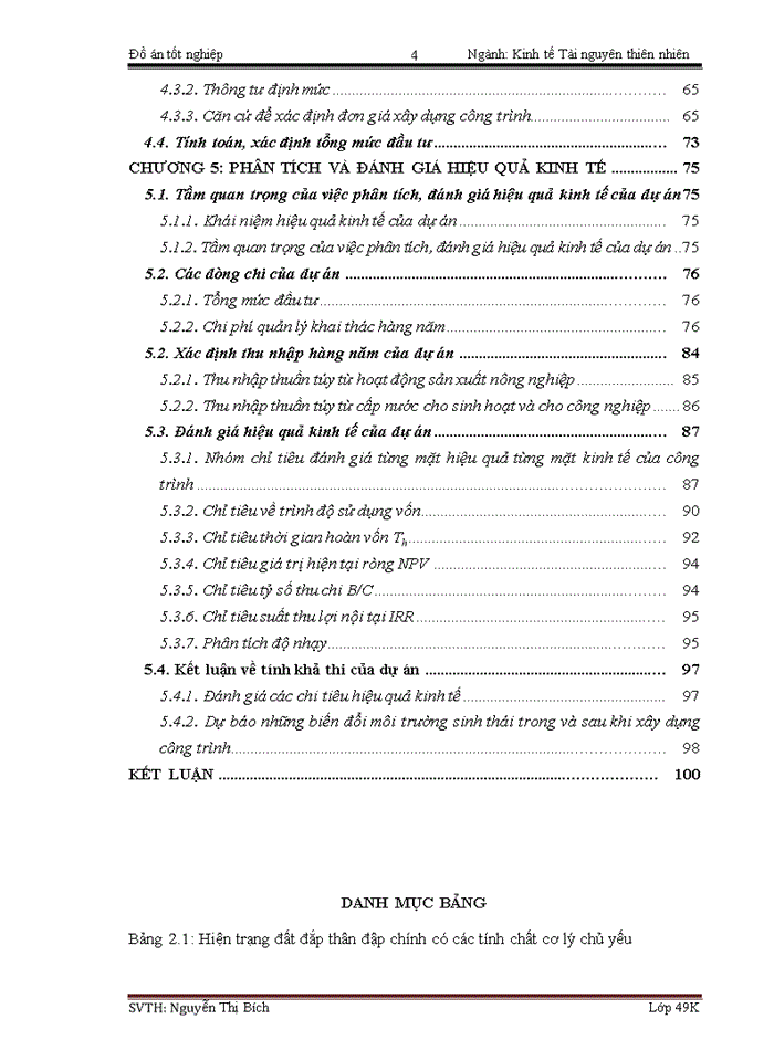 image for page Lập dự án đầu tư xây dựng công trình hồ chứa nước Vĩnh Trinh xã Duy Hòa huyện Duy Xuyên tỉnh Quảng Nam