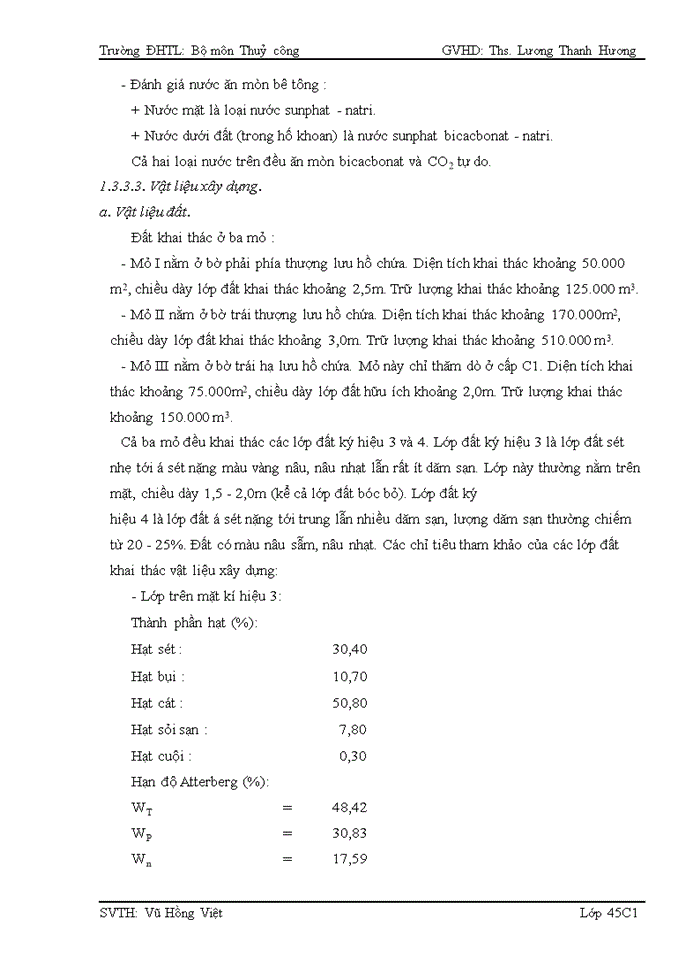 image for page Thiết kế hồ chứa nước Đắc Rơnga - thuộc tỉnh Kon tum